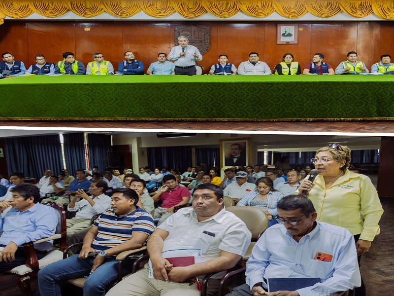 SULLANA: Alcalde y Dirigentes impulsan Mesa técnica para supervisar obras de agua y alcantarillado