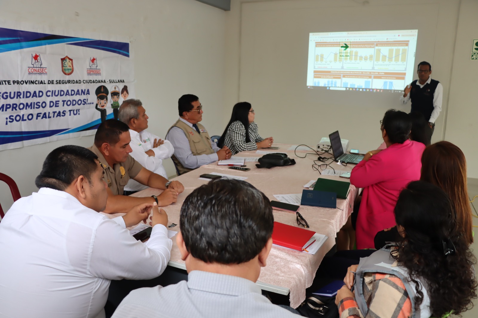 Sullana proyecta implementar un Observatorio provincial de Seguridad ciudadana