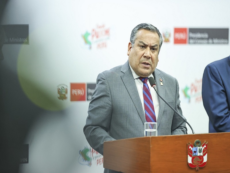 Adrianzén anuncia que tres poderes del Estado emitirán pronunciamiento en rechazo a resolución de la Corte IDH