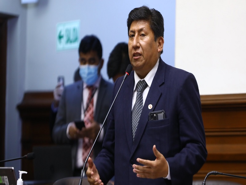 "Tenemos derecho": Waldemar Cerrón a favor de que congresistas hagan campaña política en semana de representación