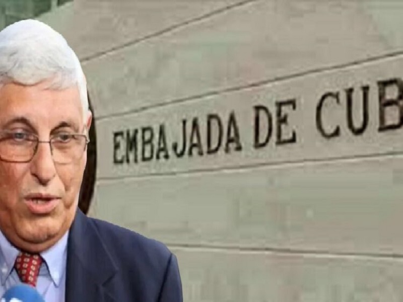 Marinos en retiro piden expulsión del embajador de Cuba en Perú