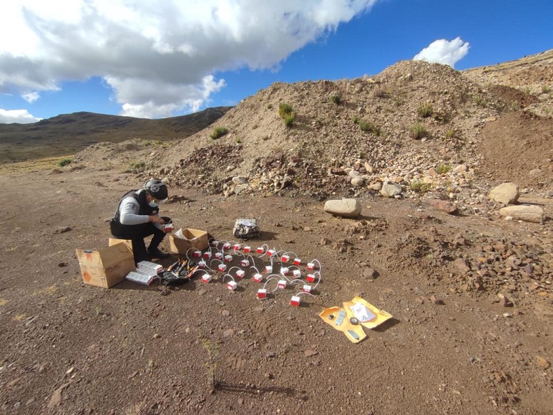 La Sucamec y la PNP destruyeron 3.994 kilos de explosivos vinculados a la minería ilegal