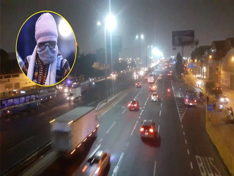 Lima registró la noche más fría del año: temperaturas descendieron hasta los 12.1 °C en algunas zonas de la capital