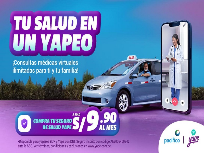 Pacífico y Yape revolucionan el acceso a la salud con seguro digital al alcance de todos