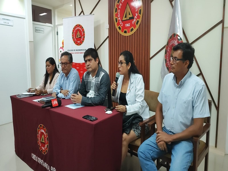 Colegios Profesionales exigen obras definitivas para reducir vulnerabilidad de Piura
